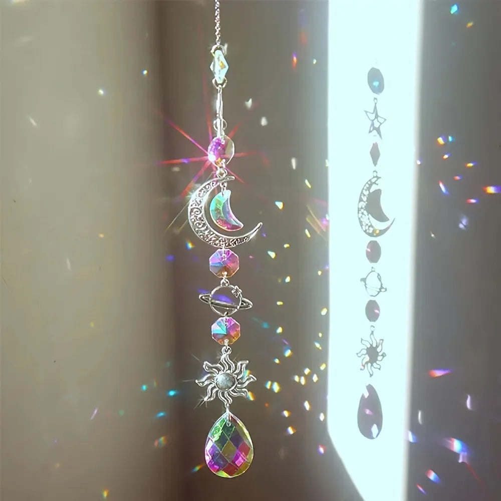 Star & Moon Suncatcher – A Magical Little Treasure