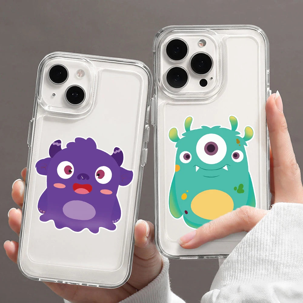 Make-a-Face Monster Puzzle Stickers, 8-Pack — Silly Decal Treasures