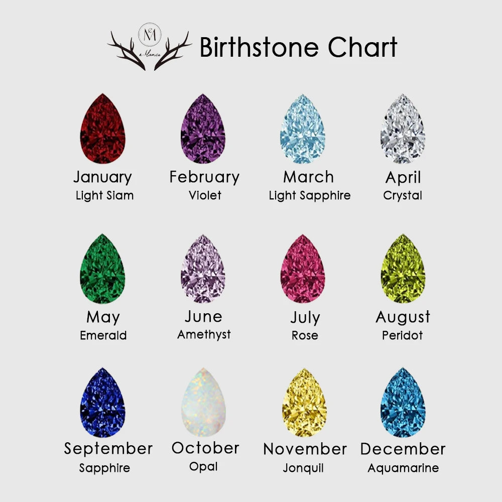 July Birthstone Teardrop Necklace – A Little Drop of Sunshine