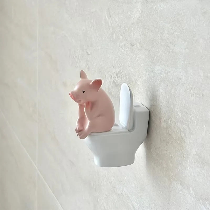 Potty Pig Figurine — A Hilarious Little Treasure