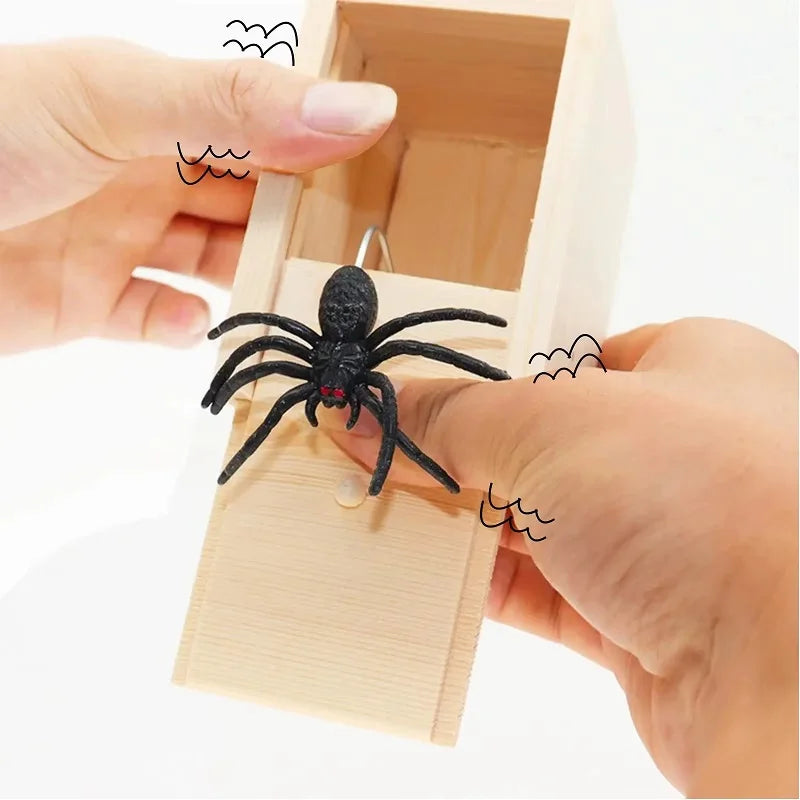 Spider Prank Pop-Out Box — A Sneaky Little Treasure