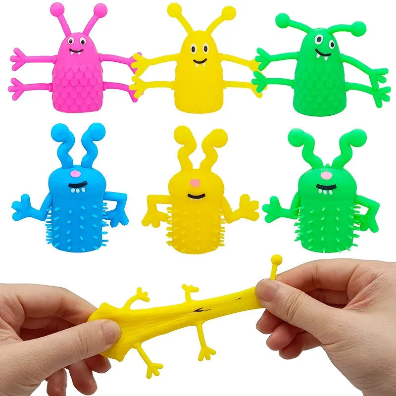 Monster Finger Topper Toys, 20-Pack — Silly Party Treasures