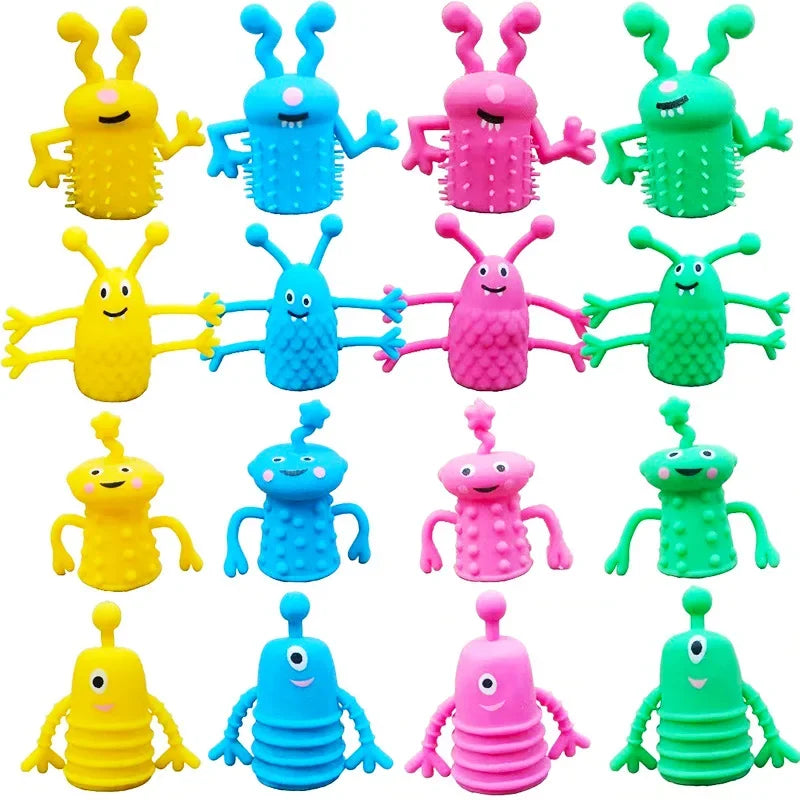 Monster Finger Topper Toys, 20-Pack — Silly Party Treasures