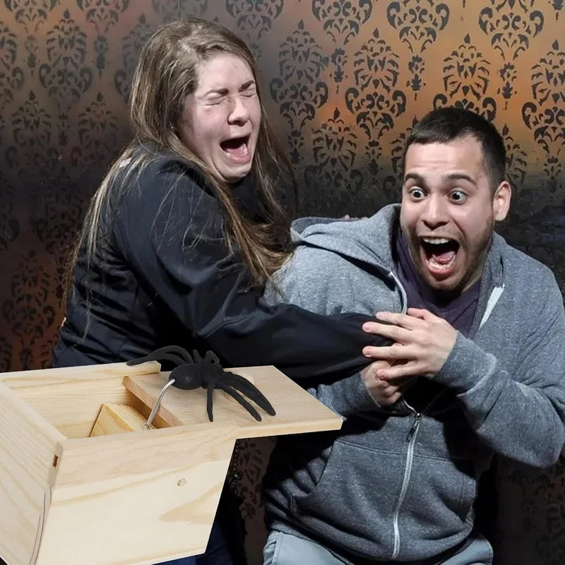 Spider Prank Pop-Out Box — A Sneaky Little Treasure