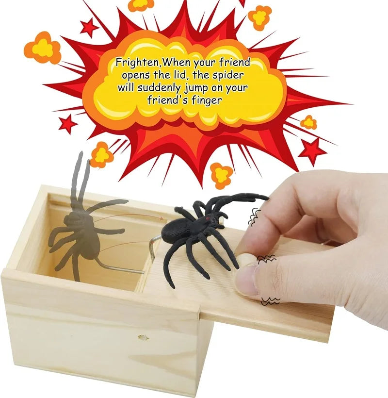 Spider Prank Pop-Out Box — A Sneaky Little Treasure