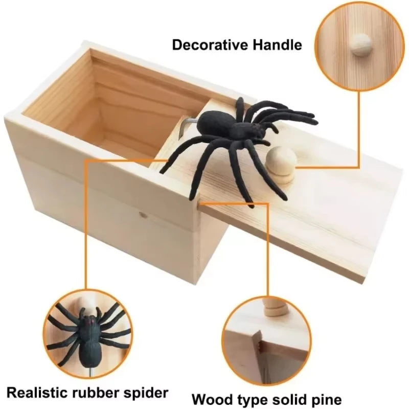 Spider Prank Pop-Out Box — A Sneaky Little Treasure