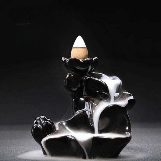 Buddha Hand Backflow Incense Burner – A Serene Little Treasure