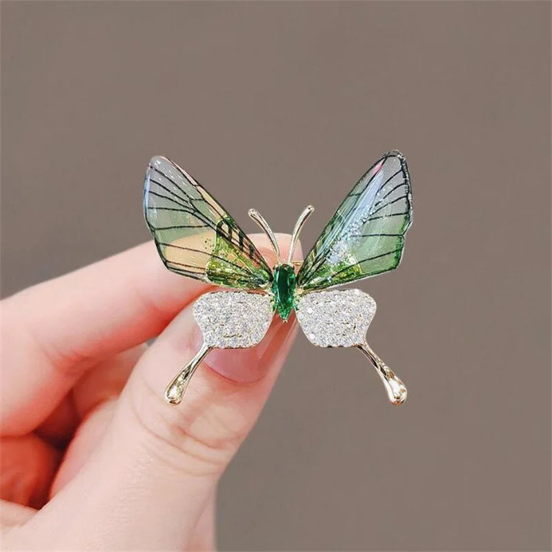 Garden Party Brooch – Pearl Birds, Butterflies & Bees Pin