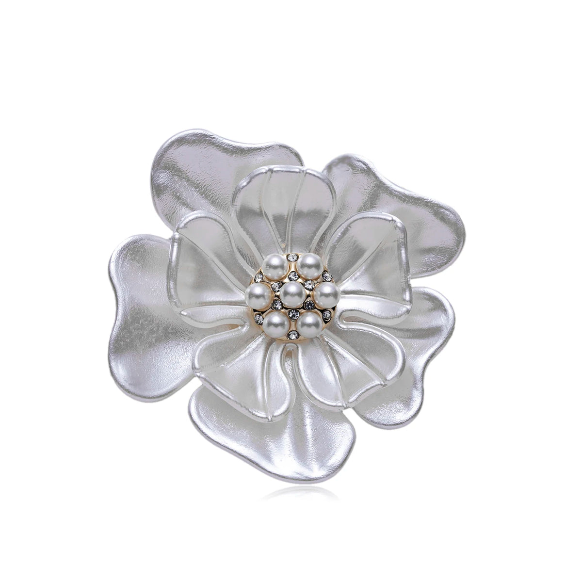 Garden Party Brooch – Pearl Birds, Butterflies & Bees Pin