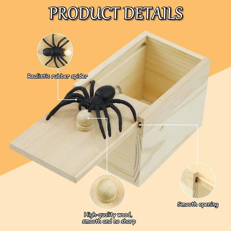 Spider Prank Pop-Out Box — A Sneaky Little Treasure