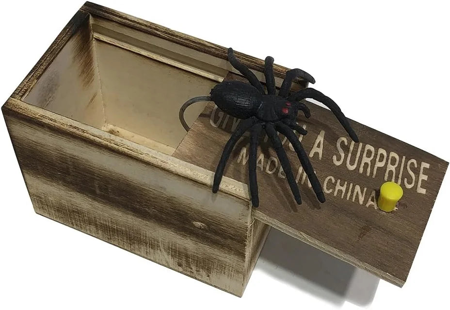 Spider Prank Pop-Out Box — A Sneaky Little Treasure