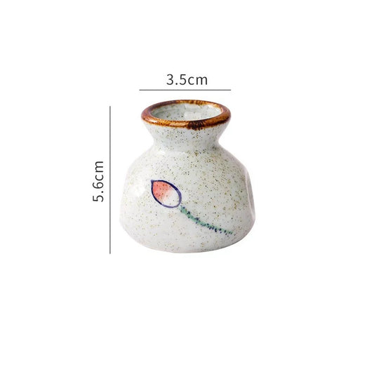 Hand-Painted Ceramic Mini Jar – A Sweet Little Treasure